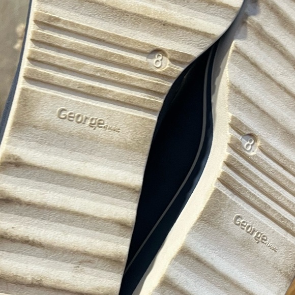 💙 GEORGE – Navy Slip-On Sneakers – Size 8 - Picture 7 of 7